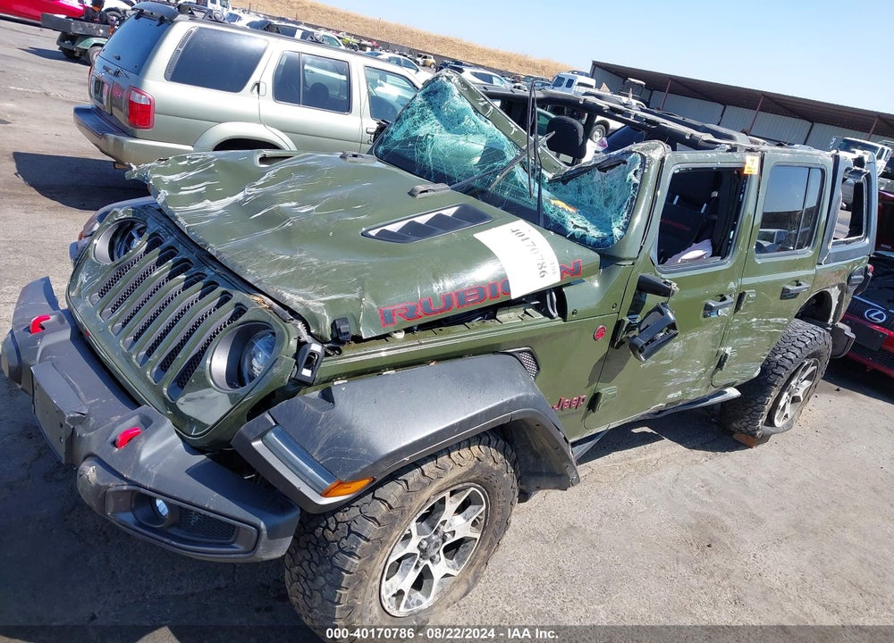 2020 JEEP WRANGLER UNLIMITED RUBICON 4X4 VIN: 1C4HJXFG0LW334057