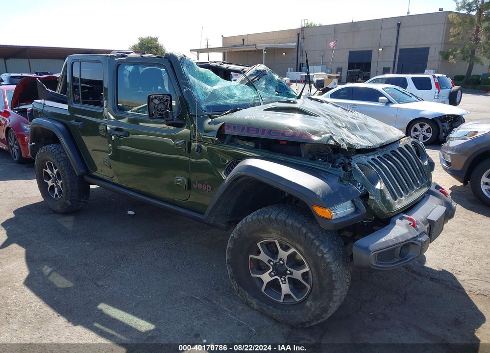 2020 JEEP WRANGLER UNLIMITED RUBICON 4X4 VIN: 1C4HJXFG0LW334057