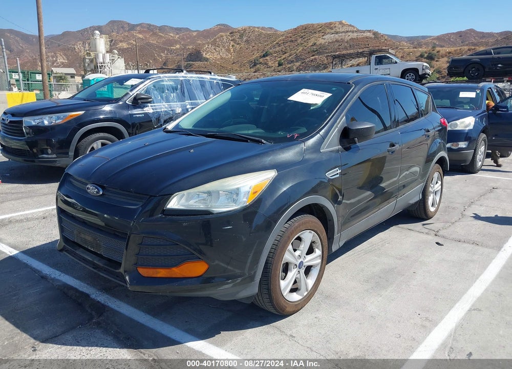 2014 FORD ESCAPE S VIN: 1FMCU0F73EUE27271