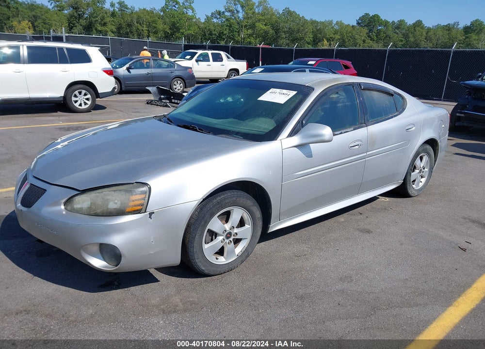 2005 PONTIAC GRAND PRIX VIN: 2G2WP522851161777
