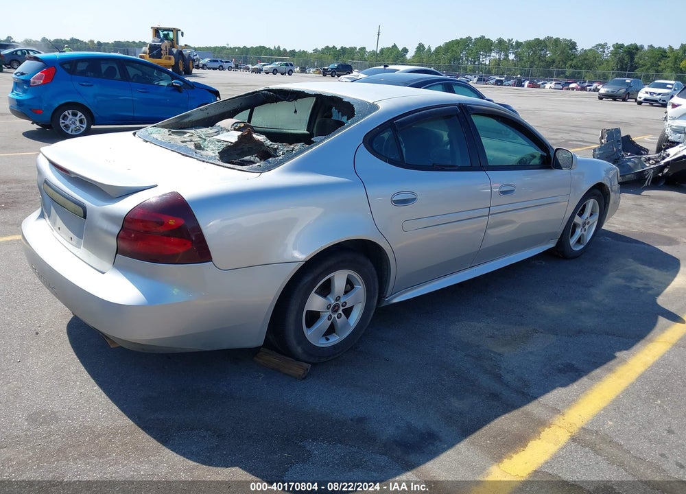2005 PONTIAC GRAND PRIX VIN: 2G2WP522851161777
