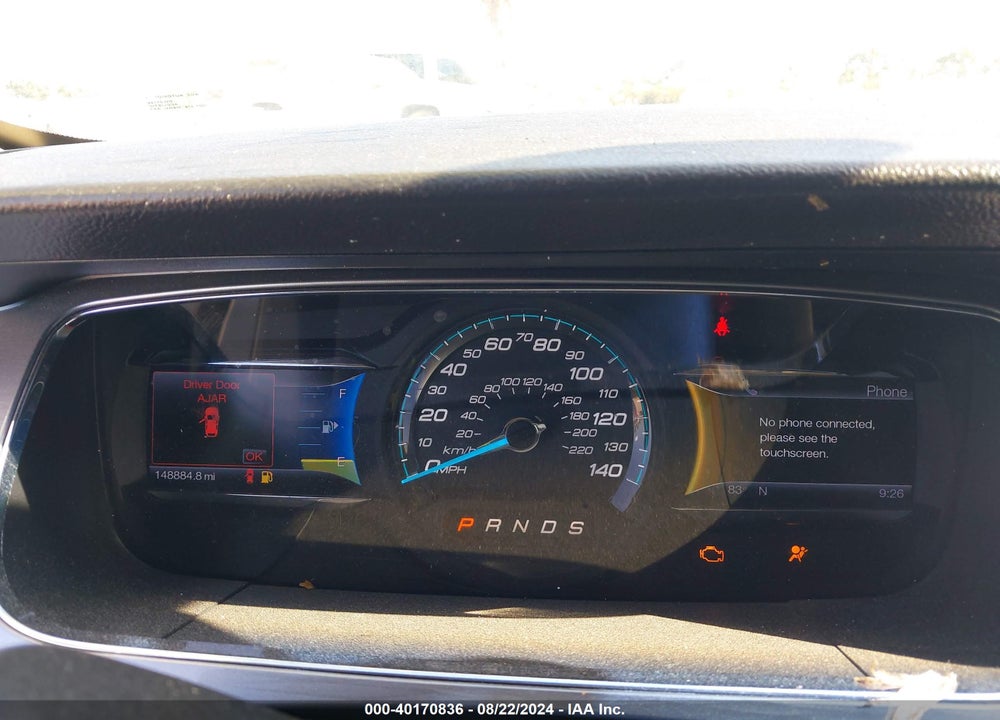 2013 FORD TAURUS SEL VIN: 1FAHP2E81DG125939