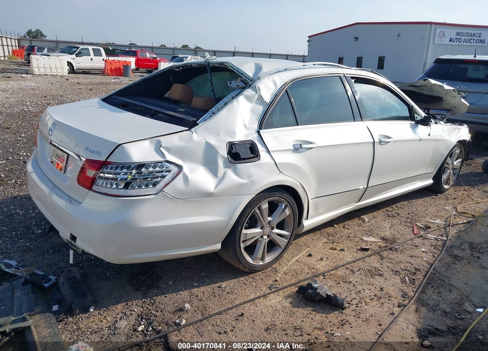 2013 MERCEDES-BENZ E 350 4MATIC VIN: WDDHF8JB4DA738874