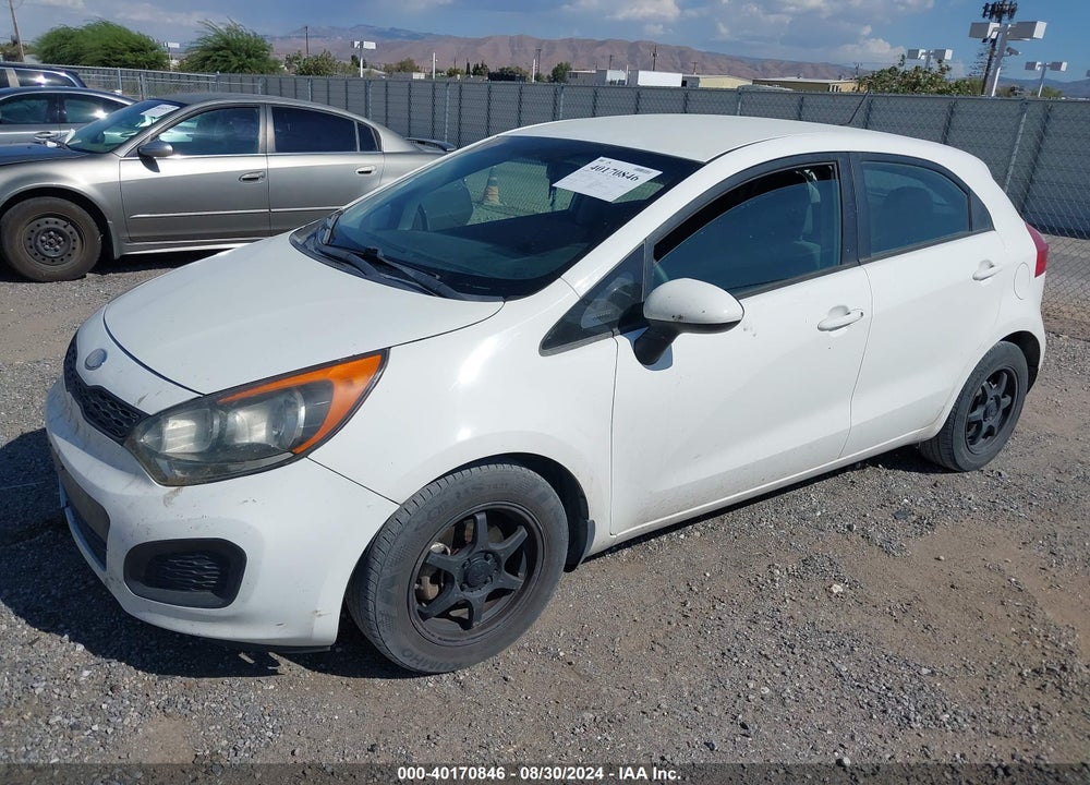 2013 KIA RIO LX VIN: KNADM5A37D6245244