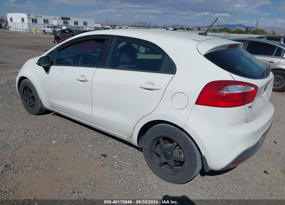 2013 KIA RIO LX VIN: KNADM5A37D6245244
