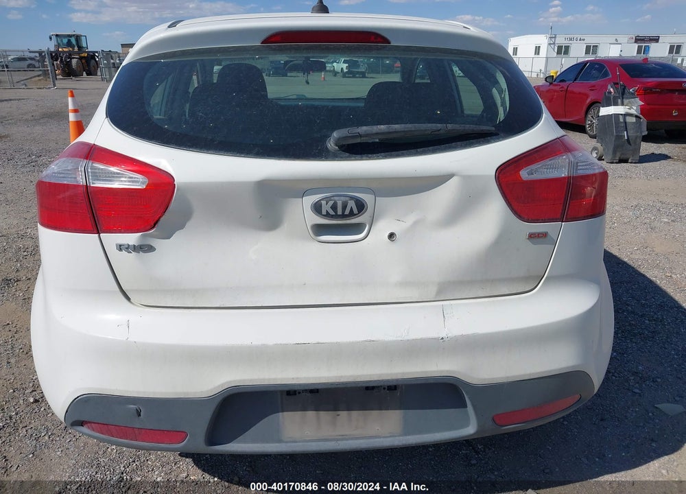 2013 KIA RIO LX VIN: KNADM5A37D6245244