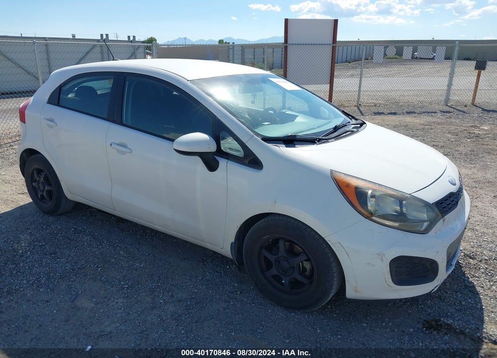 2013 KIA RIO LX VIN: KNADM5A37D6245244
