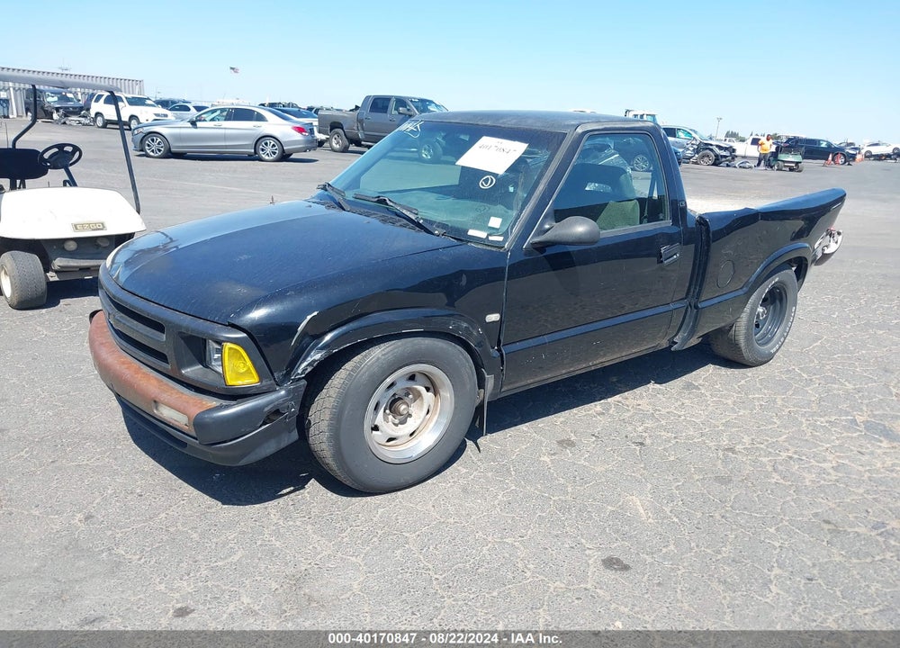 1997 CHEVROLET S-10 LS FLEETSIDE CMI VIN: 1GCCS1442V8154468