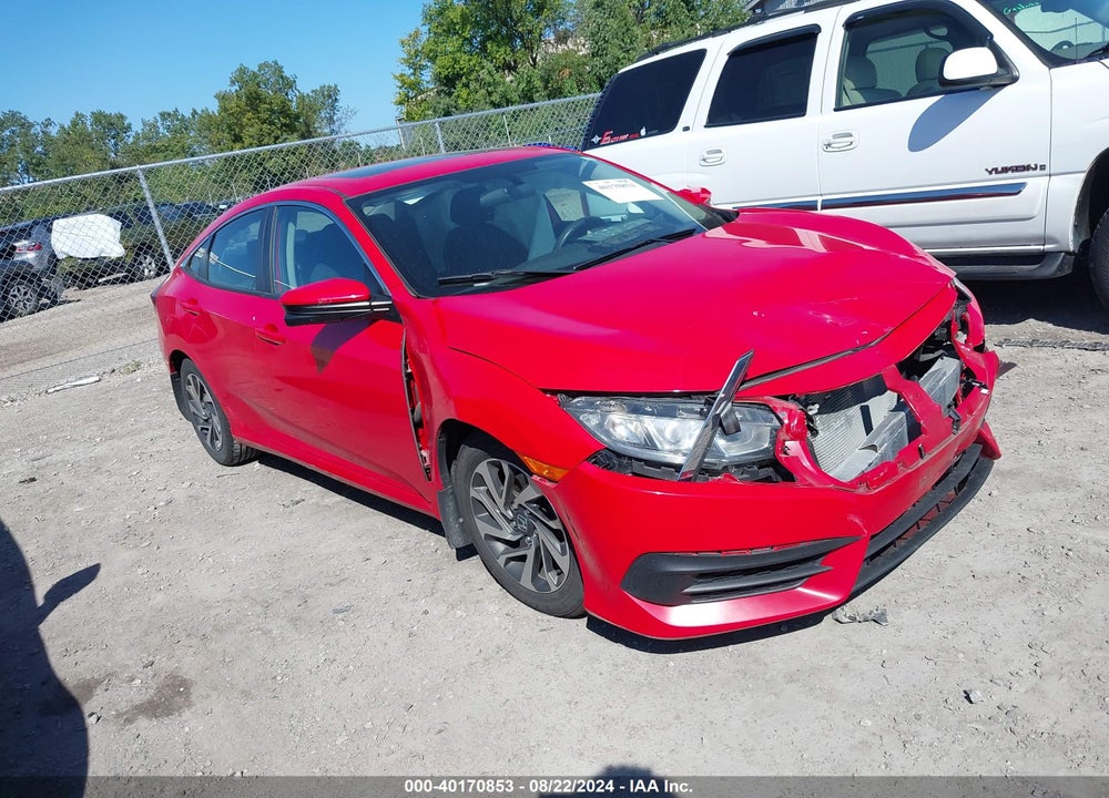 2016 HONDA CIVIC EX VIN: 2HGFC2F77GH541409