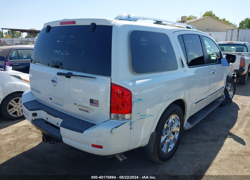 2013 NISSAN ARMADA PLATINUM VIN: 5N1BA0ND0DN607005