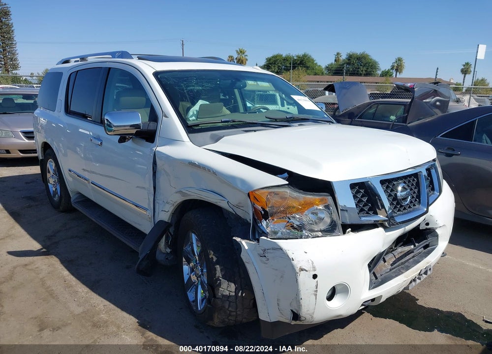 2013 NISSAN ARMADA PLATINUM VIN: 5N1BA0ND0DN607005
