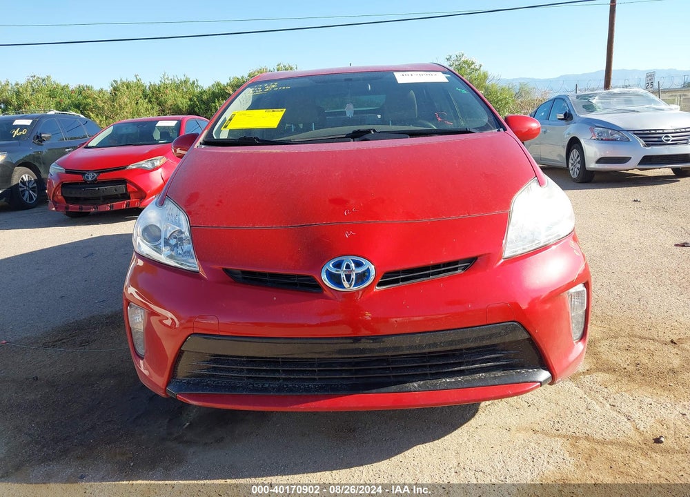 2013 TOYOTA PRIUS TWO VIN: JTDKN3DU8D1648680