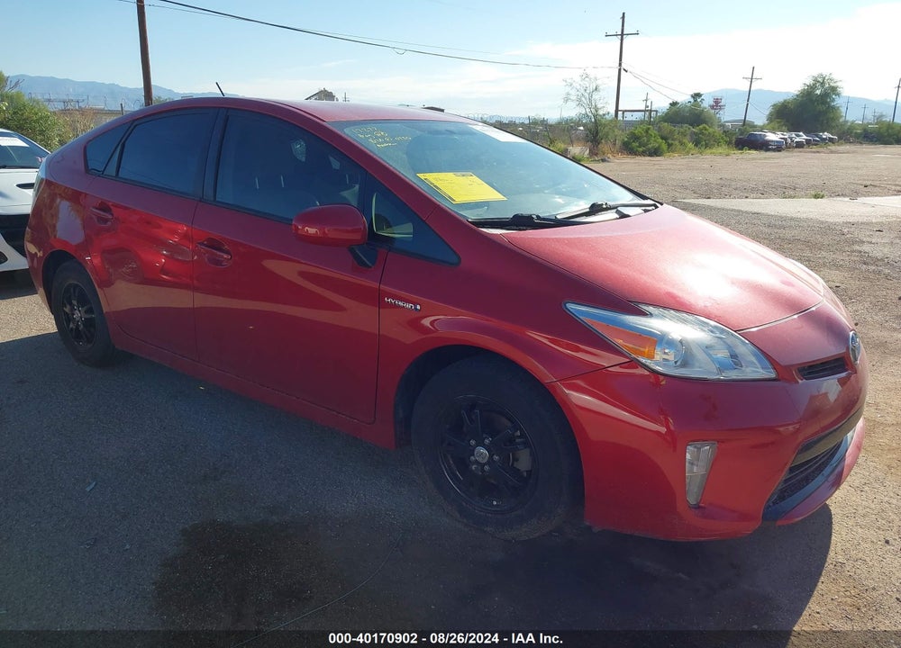 2013 TOYOTA PRIUS TWO VIN: JTDKN3DU8D1648680