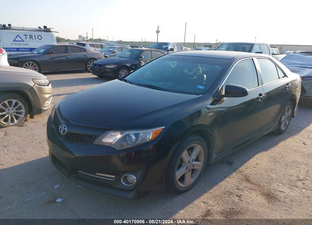 2012 TOYOTA CAMRY SE VIN: 4T1BF1FK2CU114919