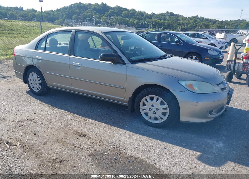 2005 HONDA CIVIC LX VIN: 2HGES166X5H605889