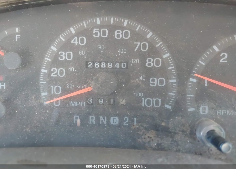 1997 FORD F-150 LARIAT/STANDARD/XL/XLT VIN: 1FTDF17W8VKB88763