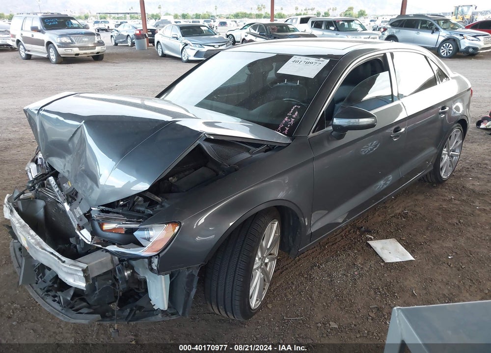 2015 AUDI A3 2.0T PREMIUM VIN: WAUEFGFF4F1076989