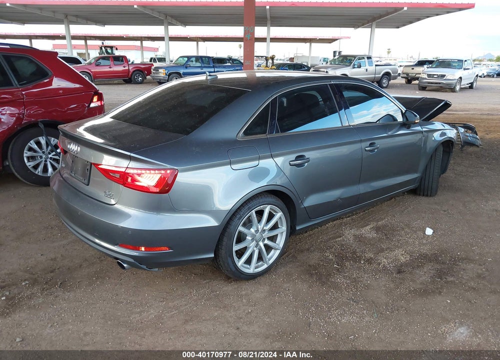 2015 AUDI A3 2.0T PREMIUM VIN: WAUEFGFF4F1076989