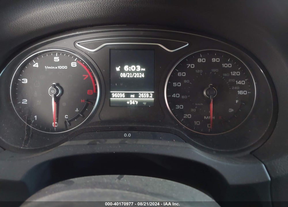 2015 AUDI A3 2.0T PREMIUM VIN: WAUEFGFF4F1076989