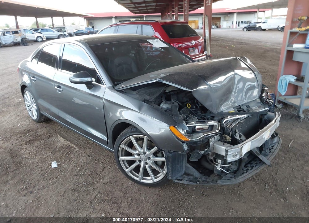 2015 AUDI A3 2.0T PREMIUM VIN: WAUEFGFF4F1076989