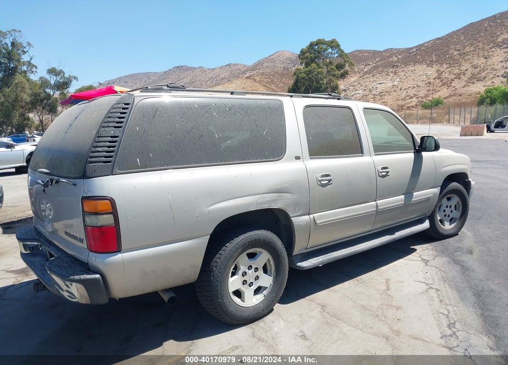 2005 CHEVROLET SUBURBAN 1500 LT VIN: 3GNEC16Z85G150179