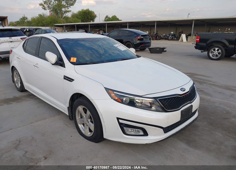 2014 KIA OPTIMA LX VIN: KNAGM4A77E5492832