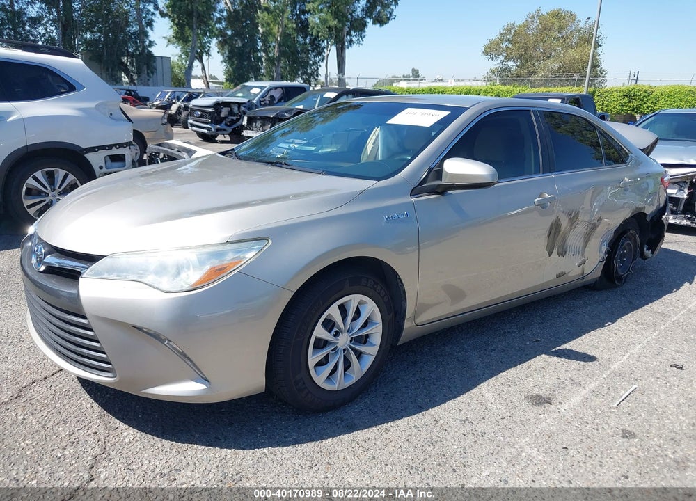 2015 TOYOTA CAMRY HYBRID LE VIN: 4T1BD1FK5FU165566