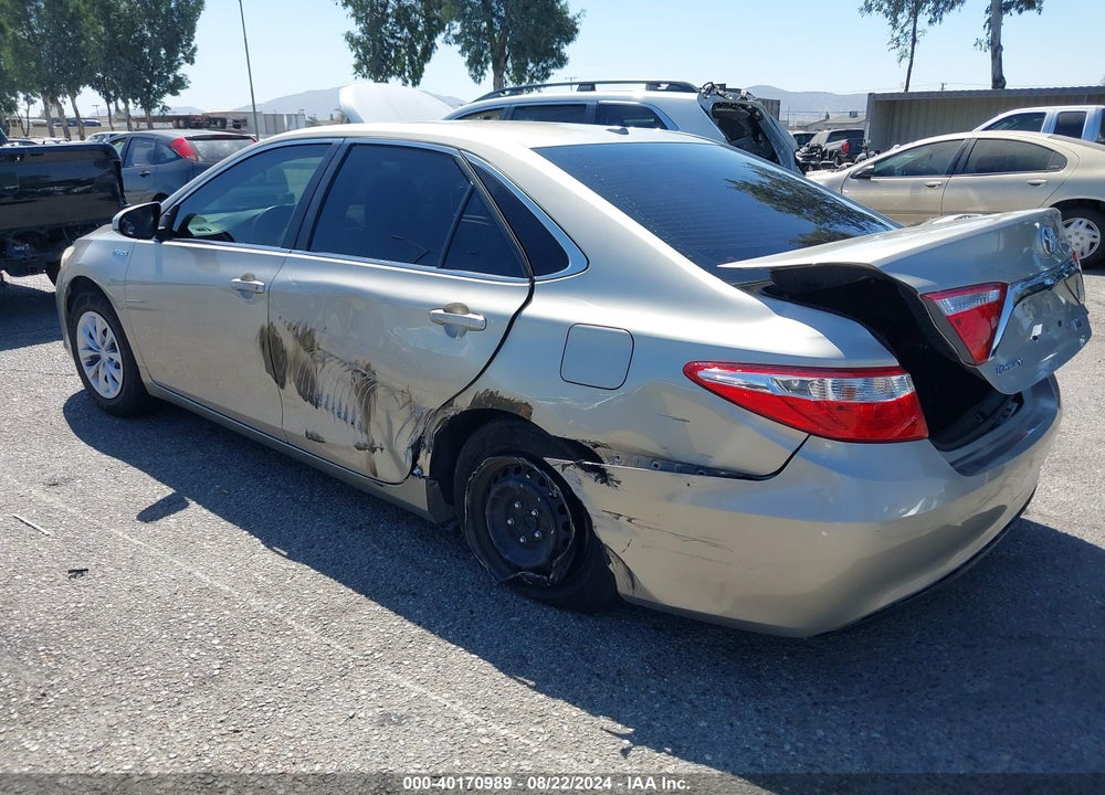 2015 TOYOTA CAMRY HYBRID LE VIN: 4T1BD1FK5FU165566