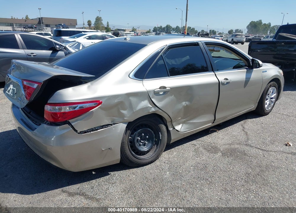 2015 TOYOTA CAMRY HYBRID LE VIN: 4T1BD1FK5FU165566