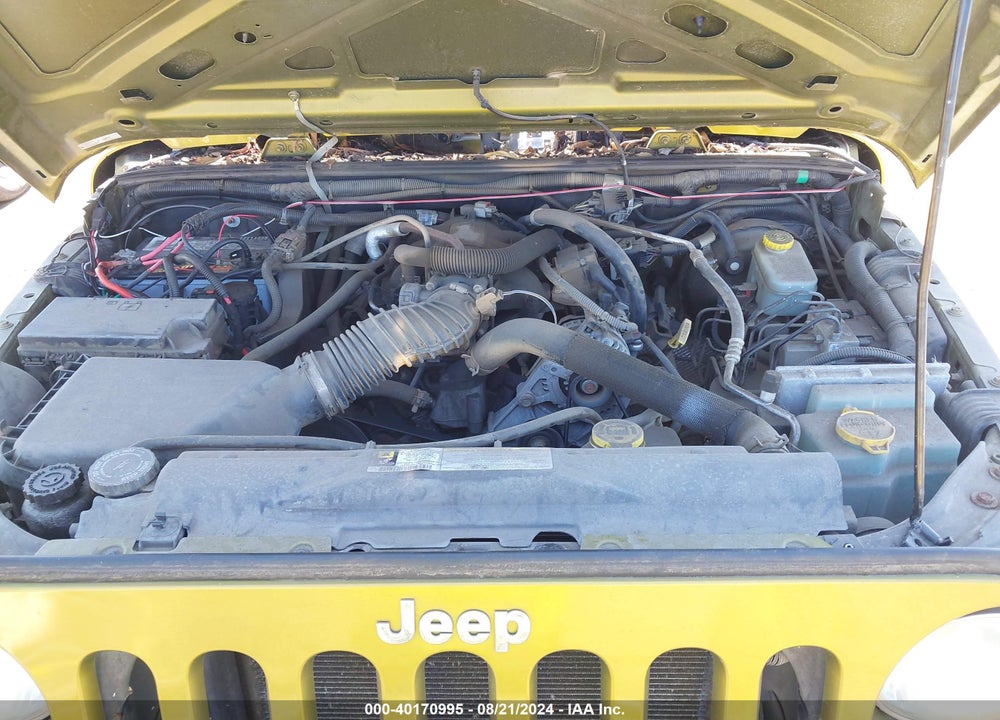 2008 JEEP WRANGLER X VIN: 1J4FA24118L528320