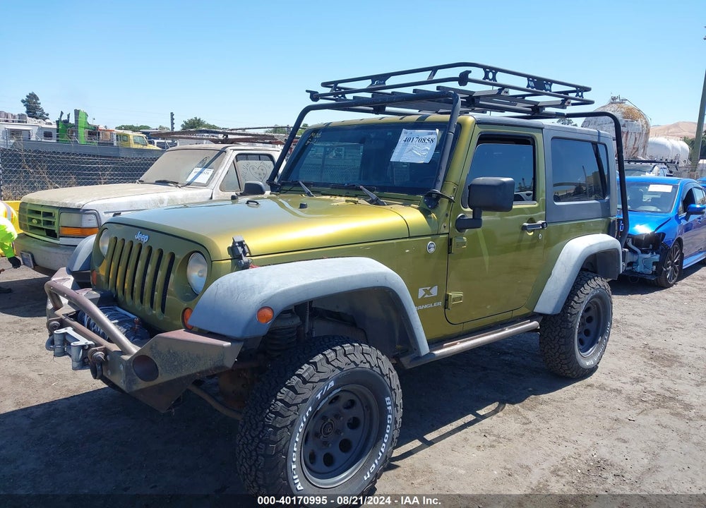 2008 JEEP WRANGLER X VIN: 1J4FA24118L528320