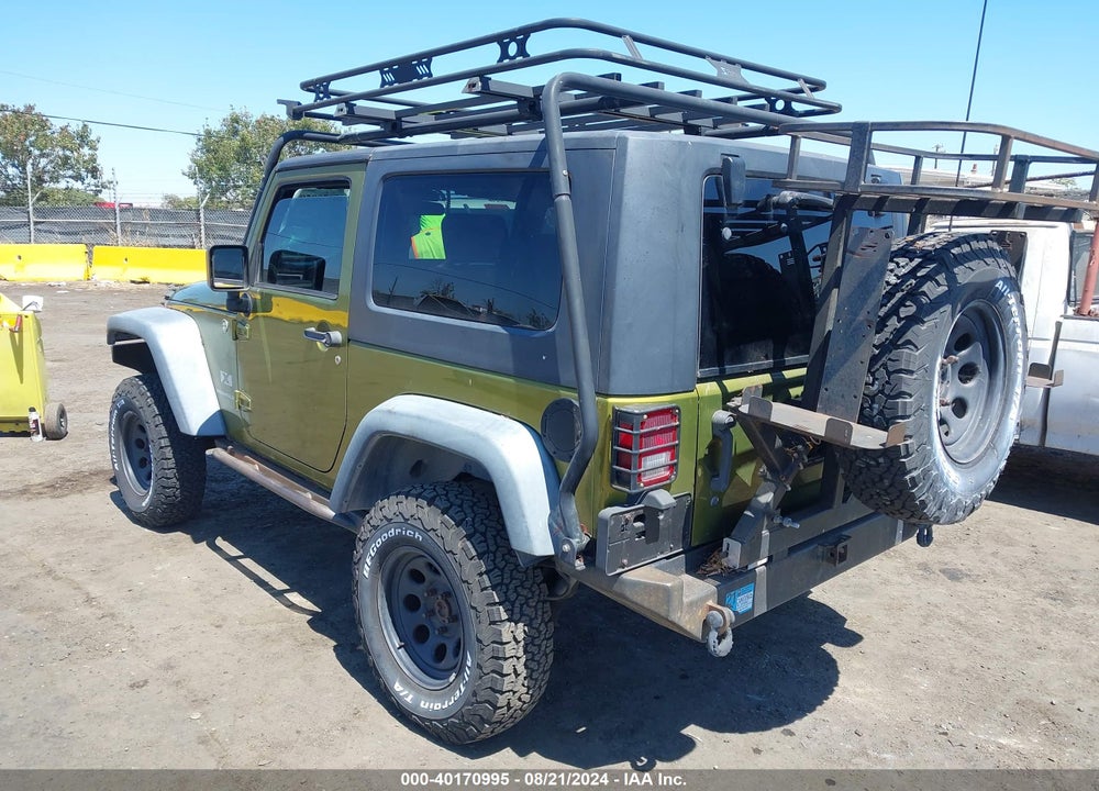 2008 JEEP WRANGLER X VIN: 1J4FA24118L528320