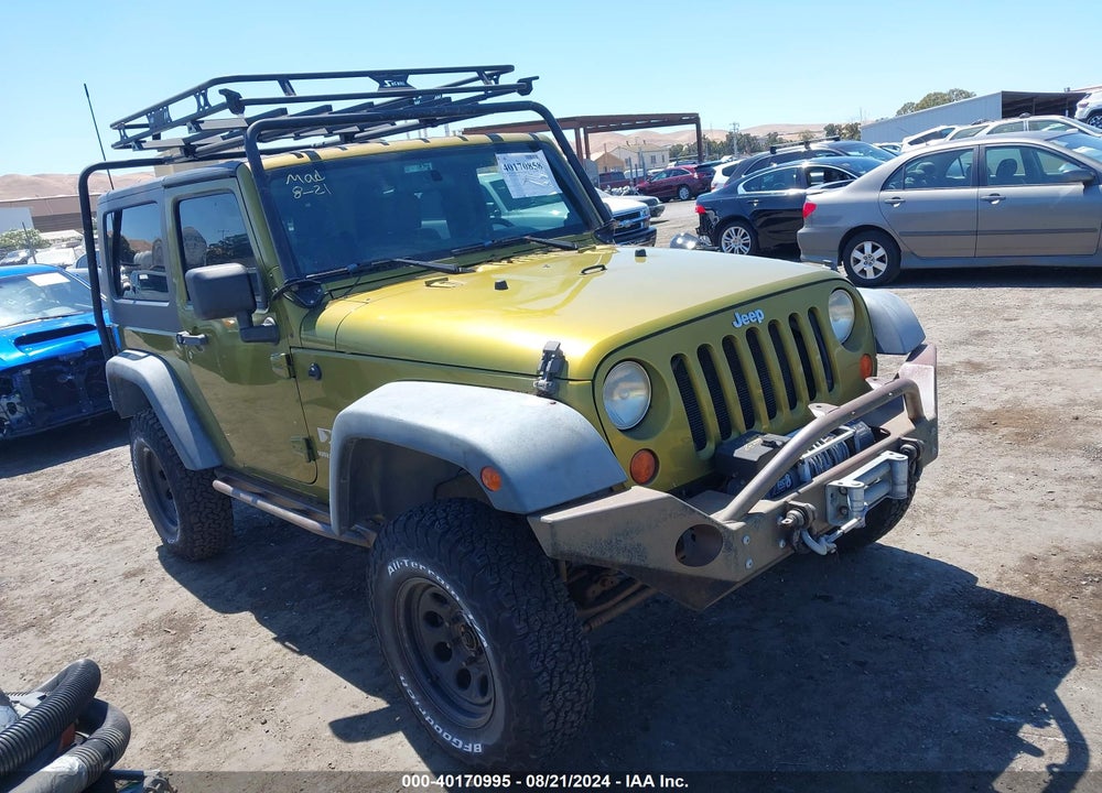 2008 JEEP WRANGLER X VIN: 1J4FA24118L528320