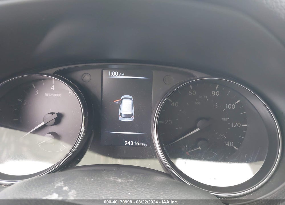 2017 NISSAN ROGUE SV VIN: 5N1AT2MT5HC755095