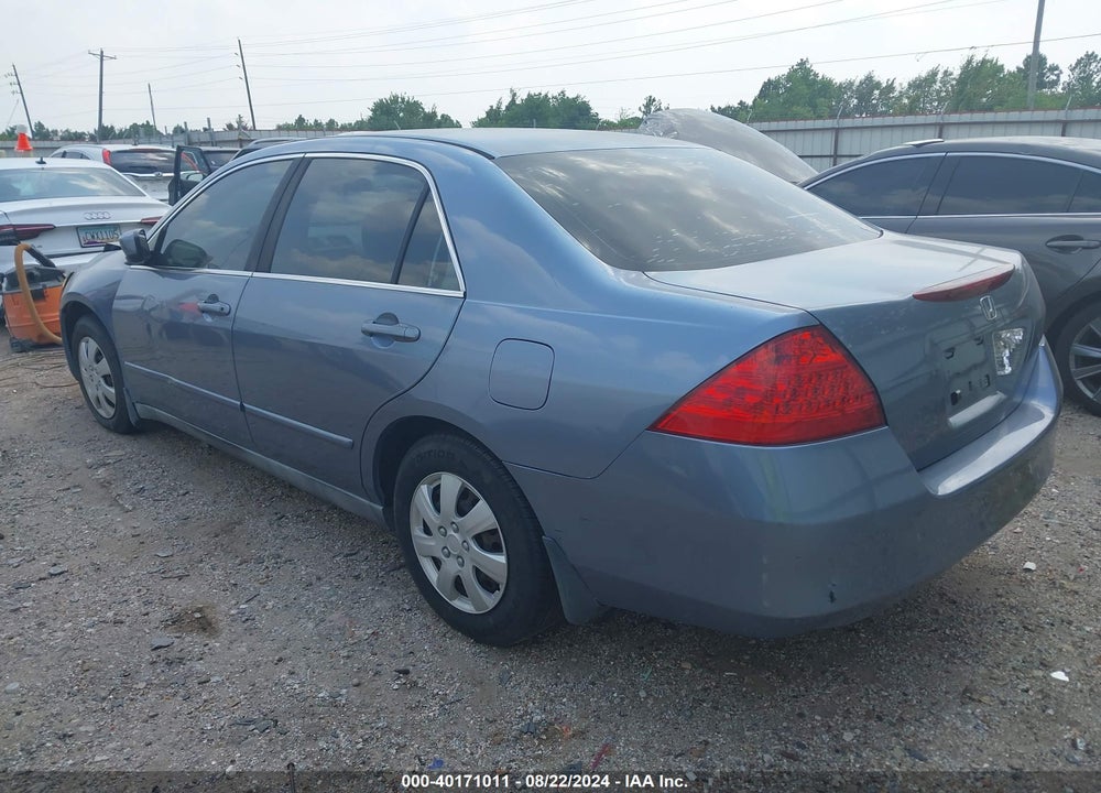 2007 HONDA ACCORD 2.4 LX VIN: 1HGCM56467A074070