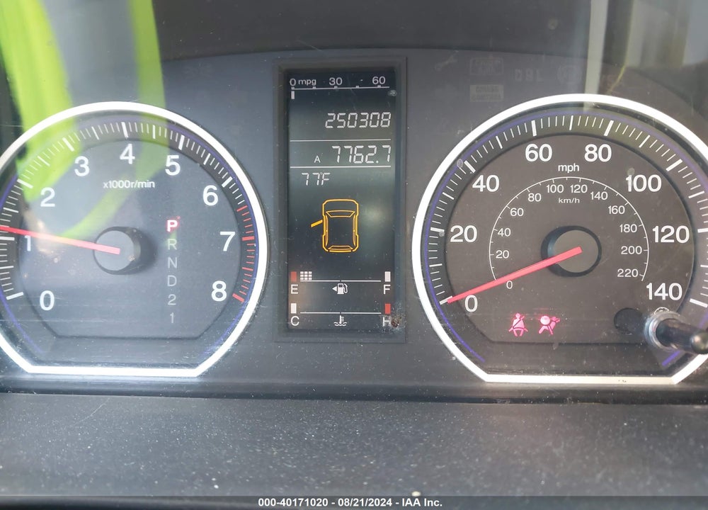 2009 HONDA CR-V EX VIN: 3CZRE48509G702208