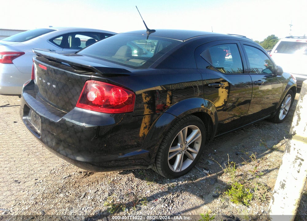 2011 AVENGER DODGE  MAINSTREET VIN: 1B3BD1FG2BN507058