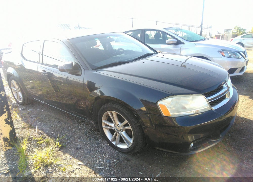 2011 AVENGER DODGE  MAINSTREET VIN: 1B3BD1FG2BN507058