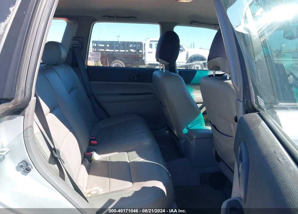 2003 SUBARU FORESTER X VIN: JF1SG63683H745162