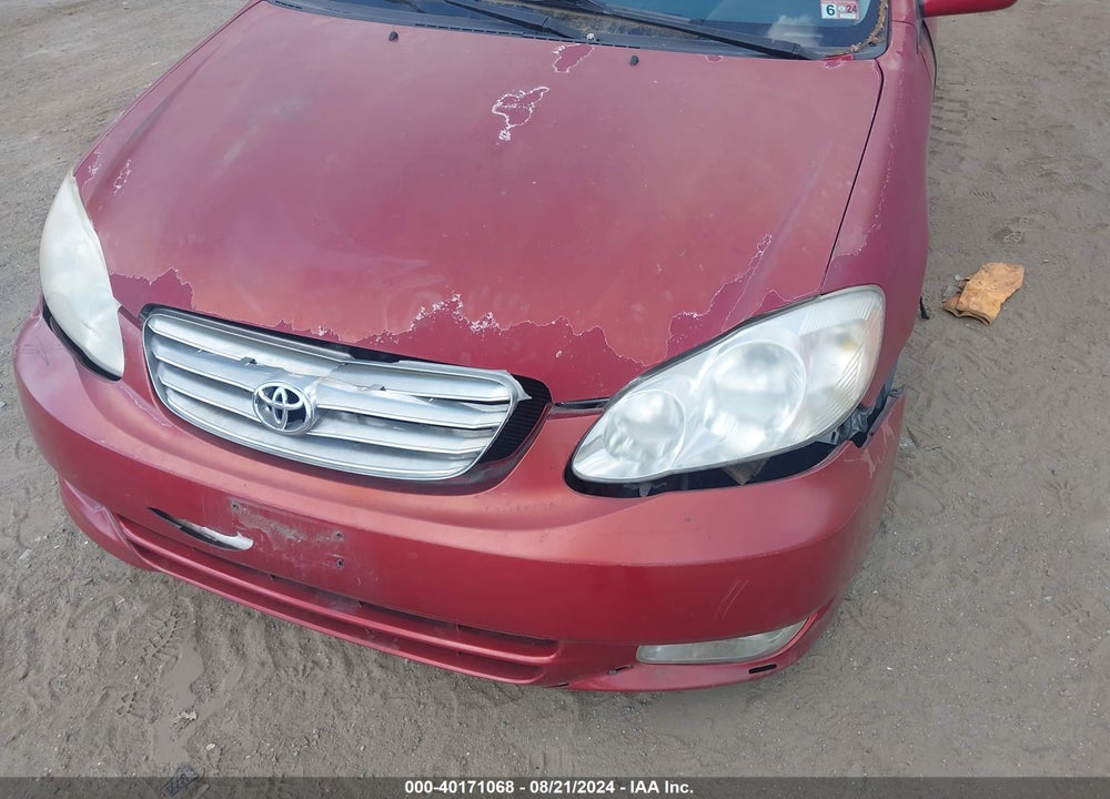 2003 TOYOTA COROLLA S VIN: 1NXBR32E53Z164751