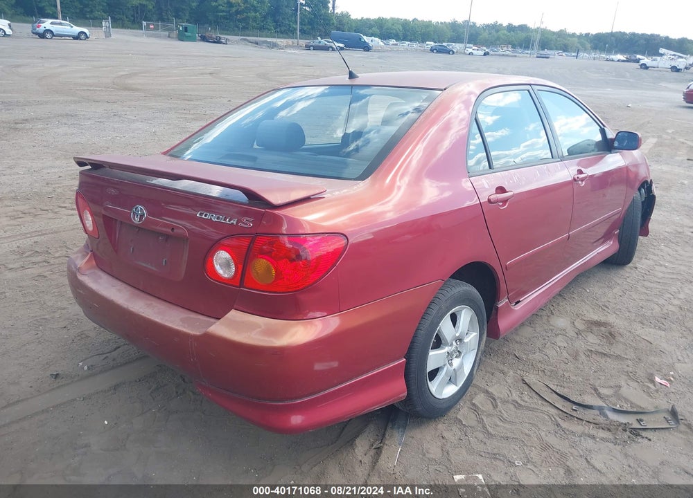 2003 TOYOTA COROLLA S VIN: 1NXBR32E53Z164751