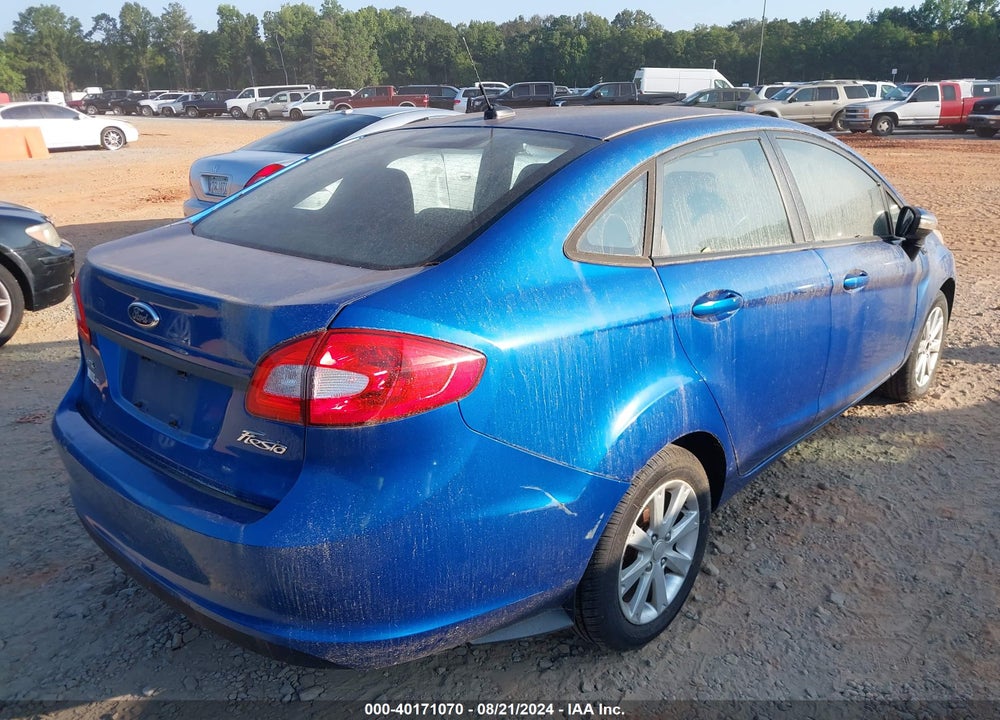 2011 FORD FIESTA SEL VIN: 3FADP4CJ0BM186606