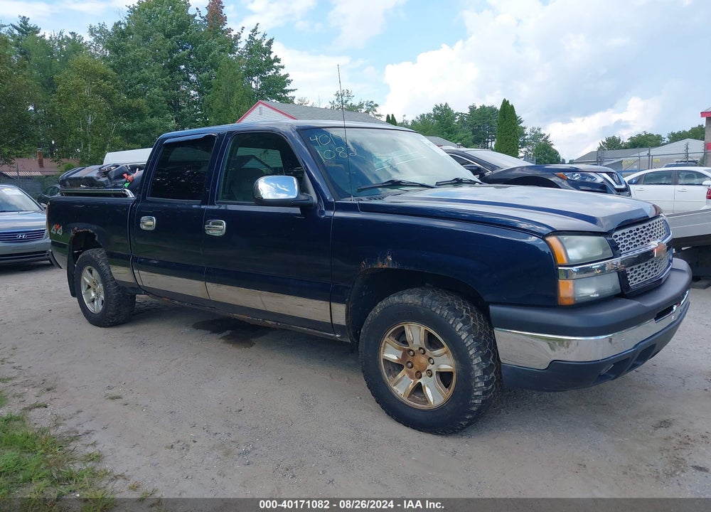 2005 CHEVROLET SILVERADO 1500 LS VIN: 2GCEK13T051295463