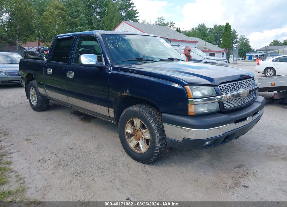 2005 CHEVROLET SILVERADO 1500 LS VIN: 2GCEK13T051295463