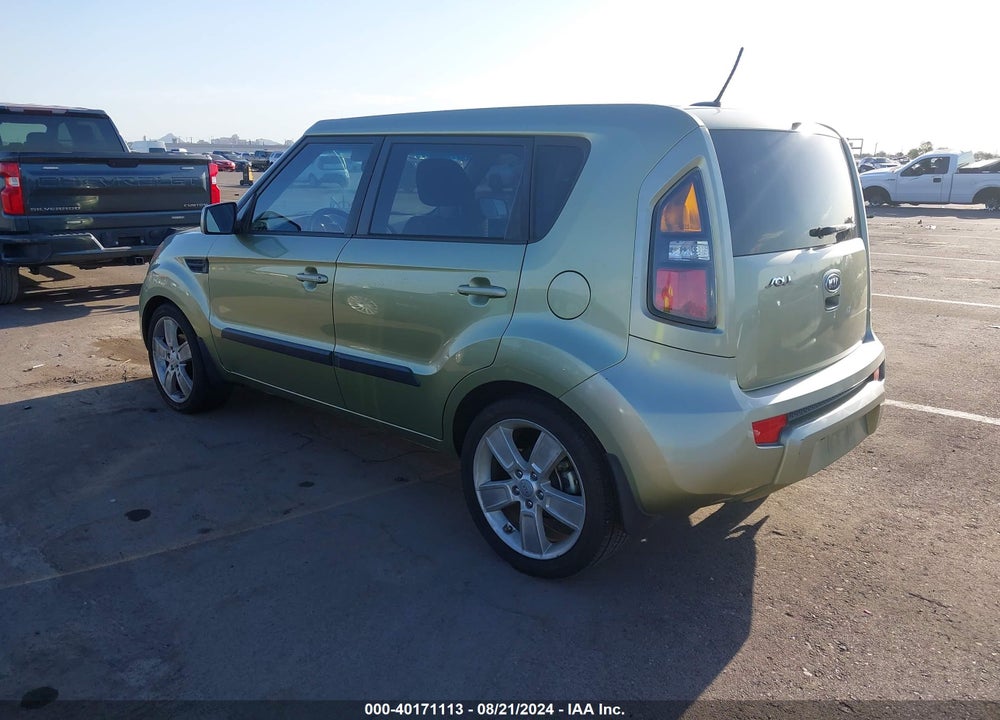2011 KIA SOUL VIN: KNDJT2A27B7280596