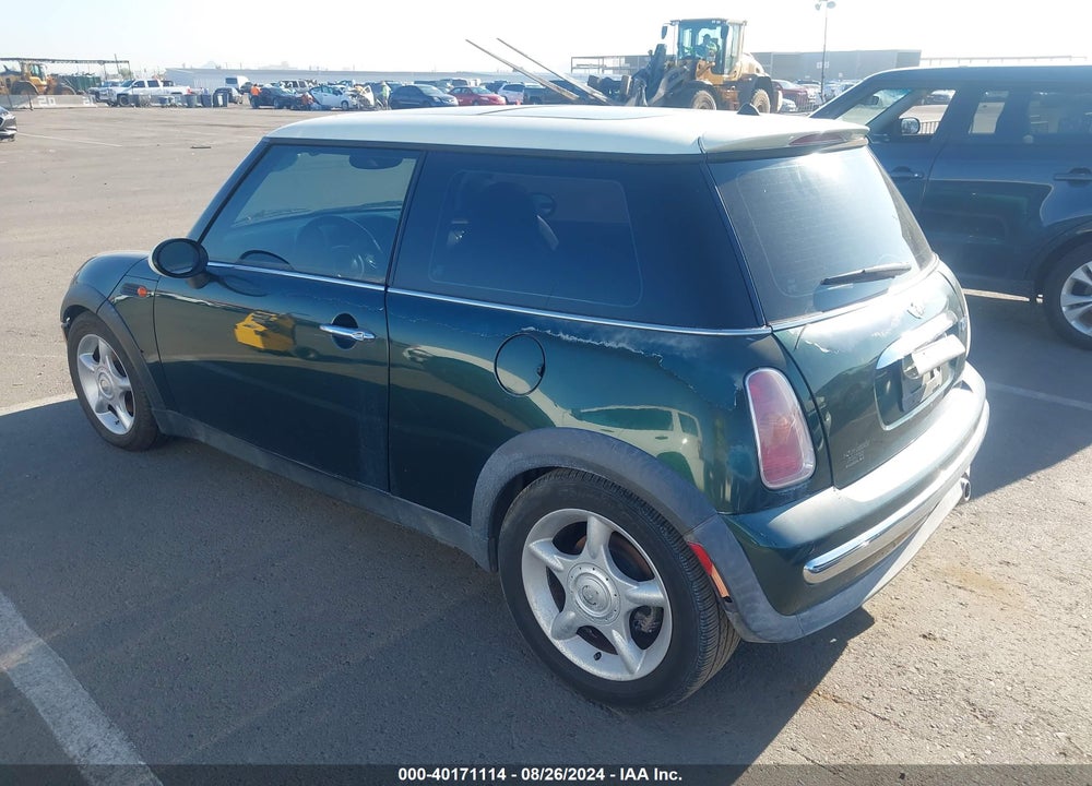 2004 MINI COOPER VIN: WMWRC33464TC54475