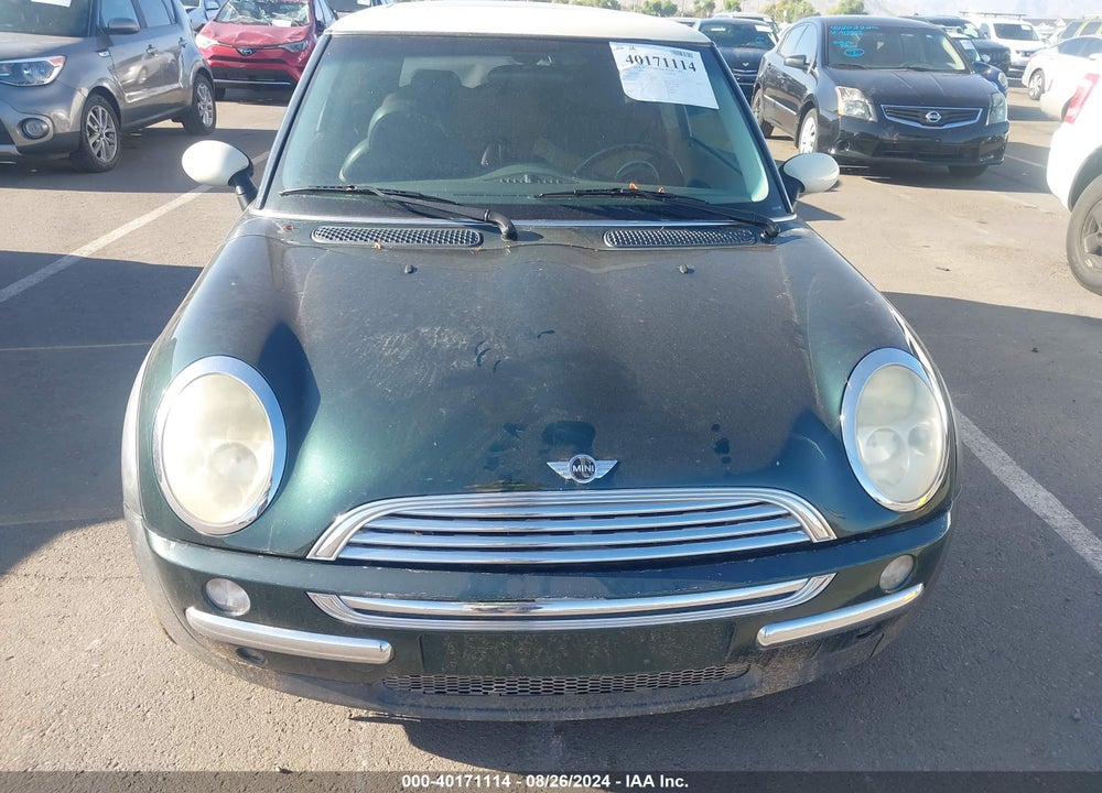 2004 MINI COOPER VIN: WMWRC33464TC54475
