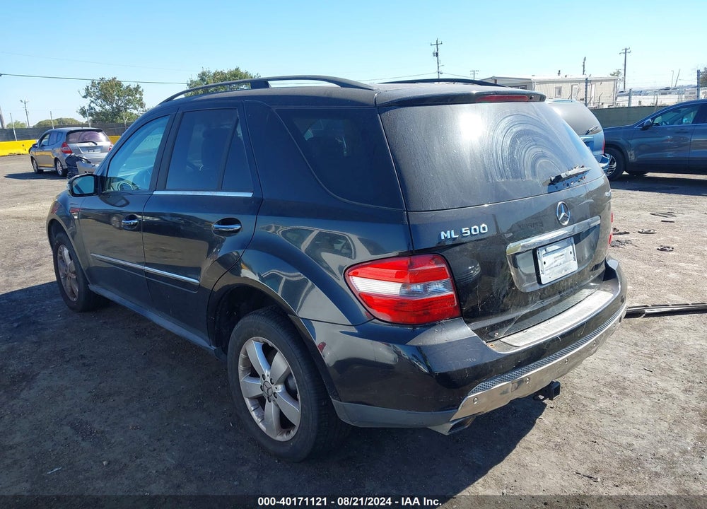 2007 MERCEDES-BENZ ML 500 4MATIC VIN: 4JGBB75EX7A240656