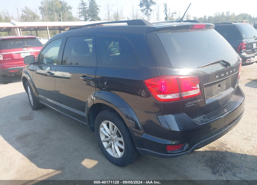 2013 DODGE JOURNEY SXT VIN: 3C4PDDBG6DT588287