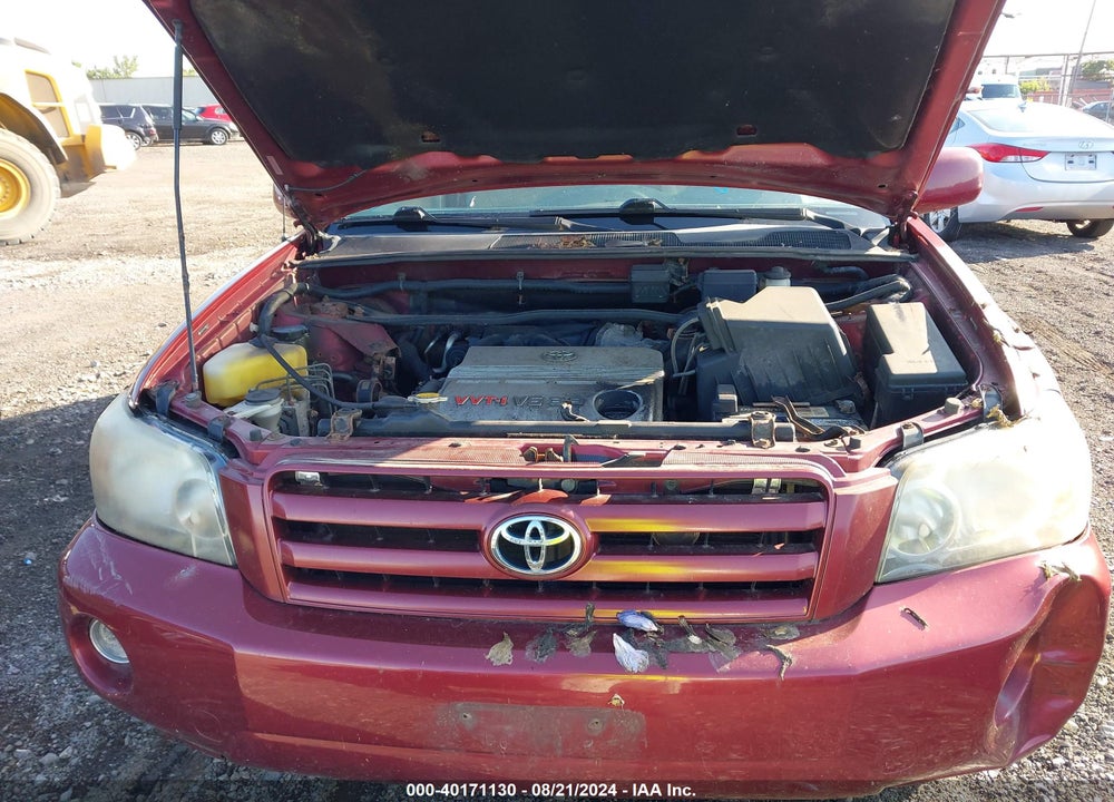 2005 TOYOTA HIGHLANDER V6 VIN: JTEEP21A150088712